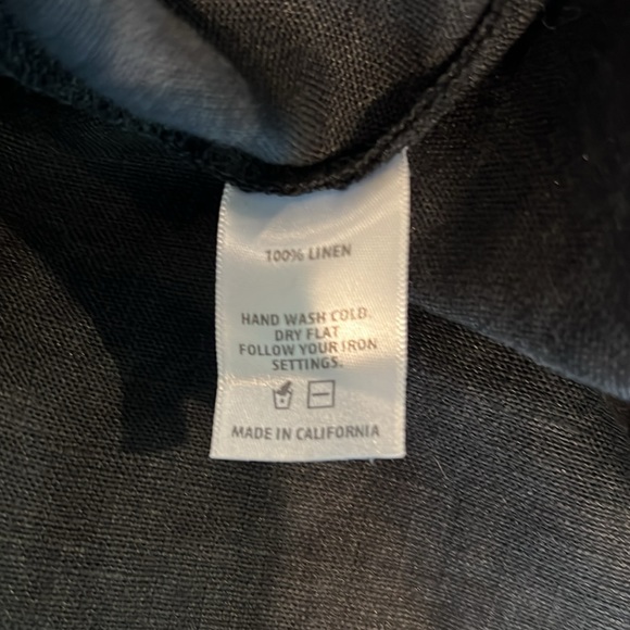 🔹 Jess Brown Oversize Linen Shift Dress - Picture 5 of 6